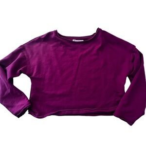 Evsie Raw Edge Sweatshirt